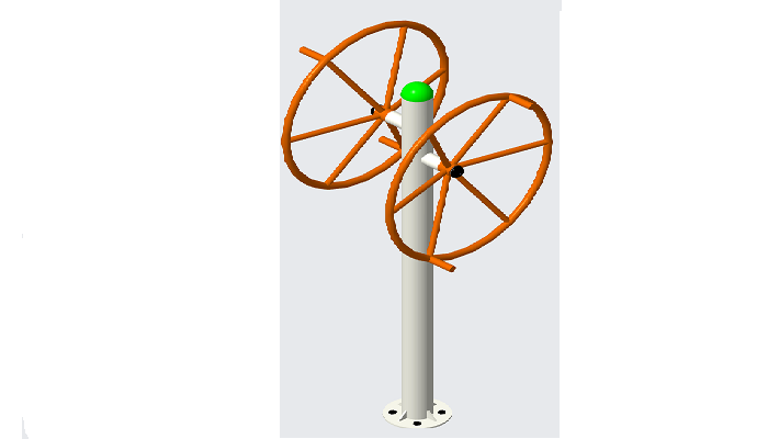 DOUBLE WHEEL SHOULDER BUILDER