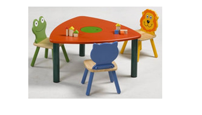 HALF CIRCLE PLAY SCHOOL BENCHES