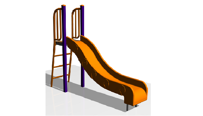 FRP Wave Slide