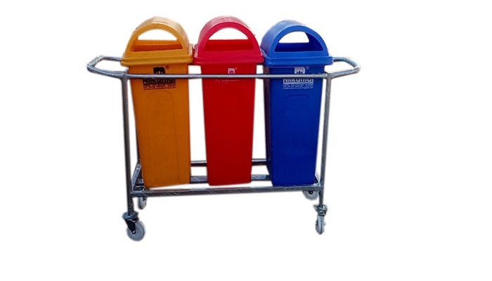DUSTBIN TROLLEY