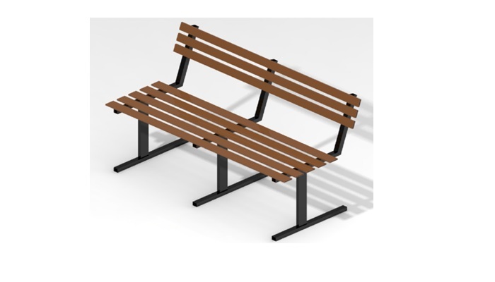 TRIPLE STAND FRP BENCH