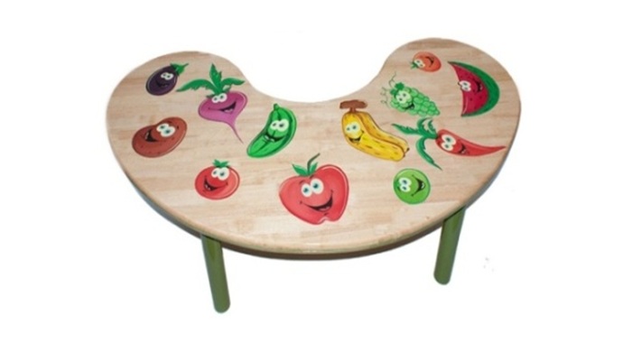 HALF CIRCLE BENCH