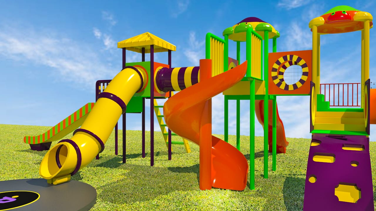 Outdoor Playground Multiplay Station Manufacturer In Nagpur India
