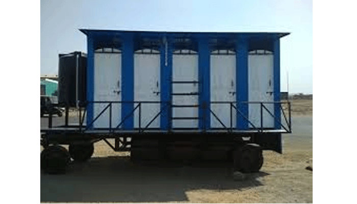 FRP 8-SEATER TOILET VAN