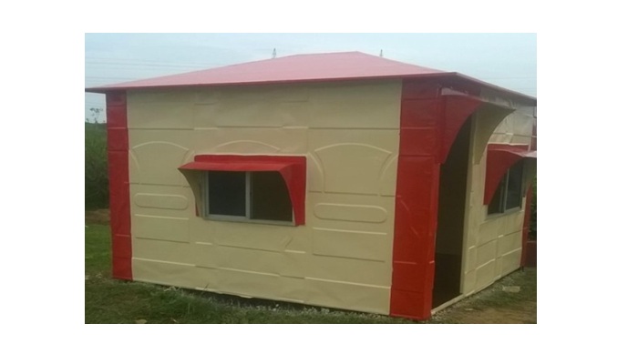 FRP OFFICE CABIN (10’ x 10’ x 8’)