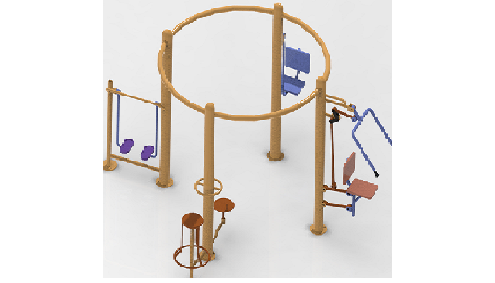 QUAD STATION OPEN MULTIGYM